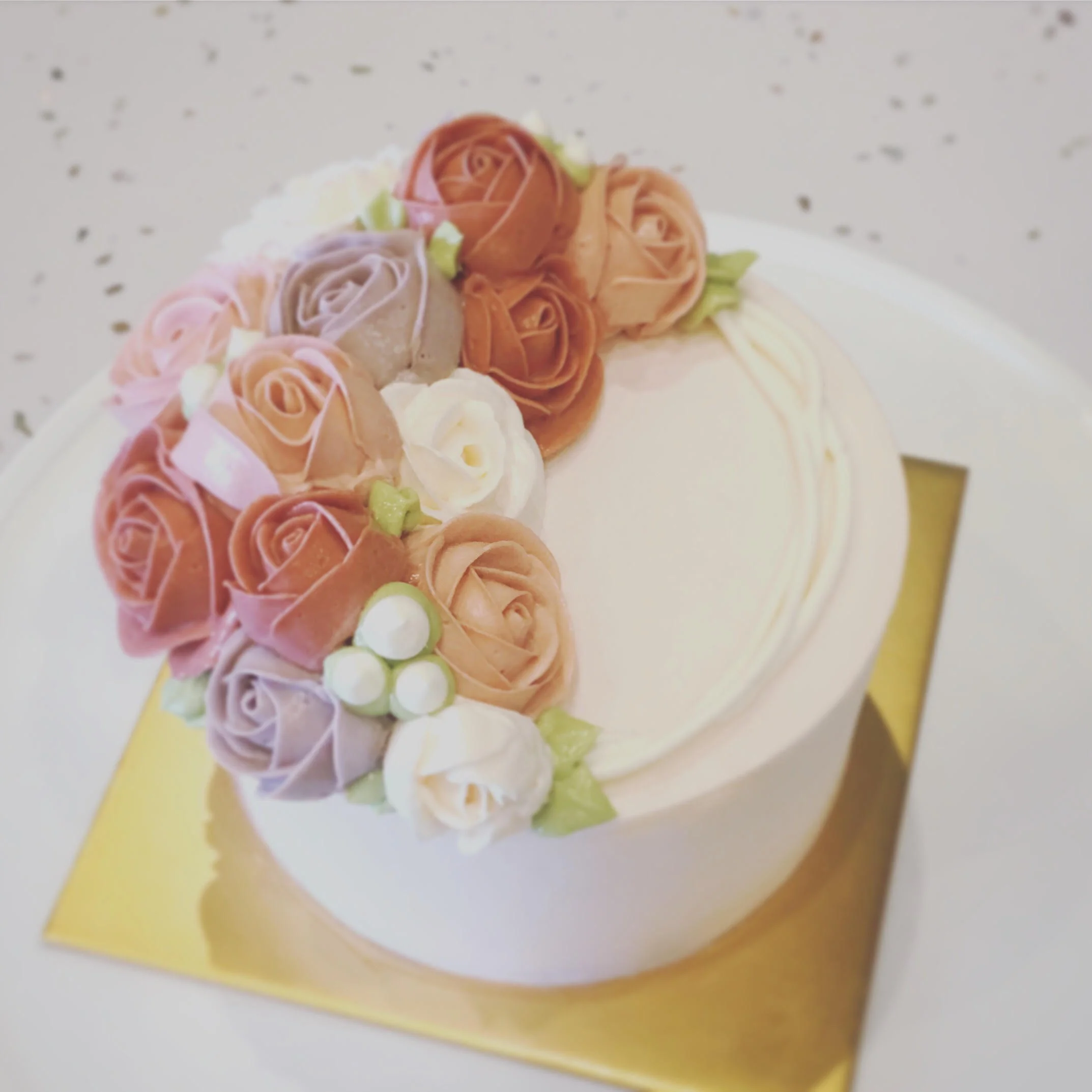 Buttercream Flower Cake