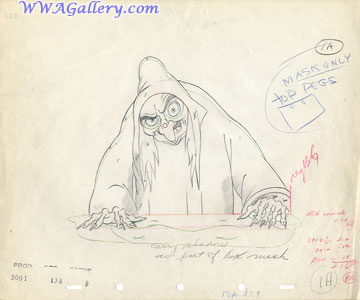 You can see the final design was close to what Joe conceived. 