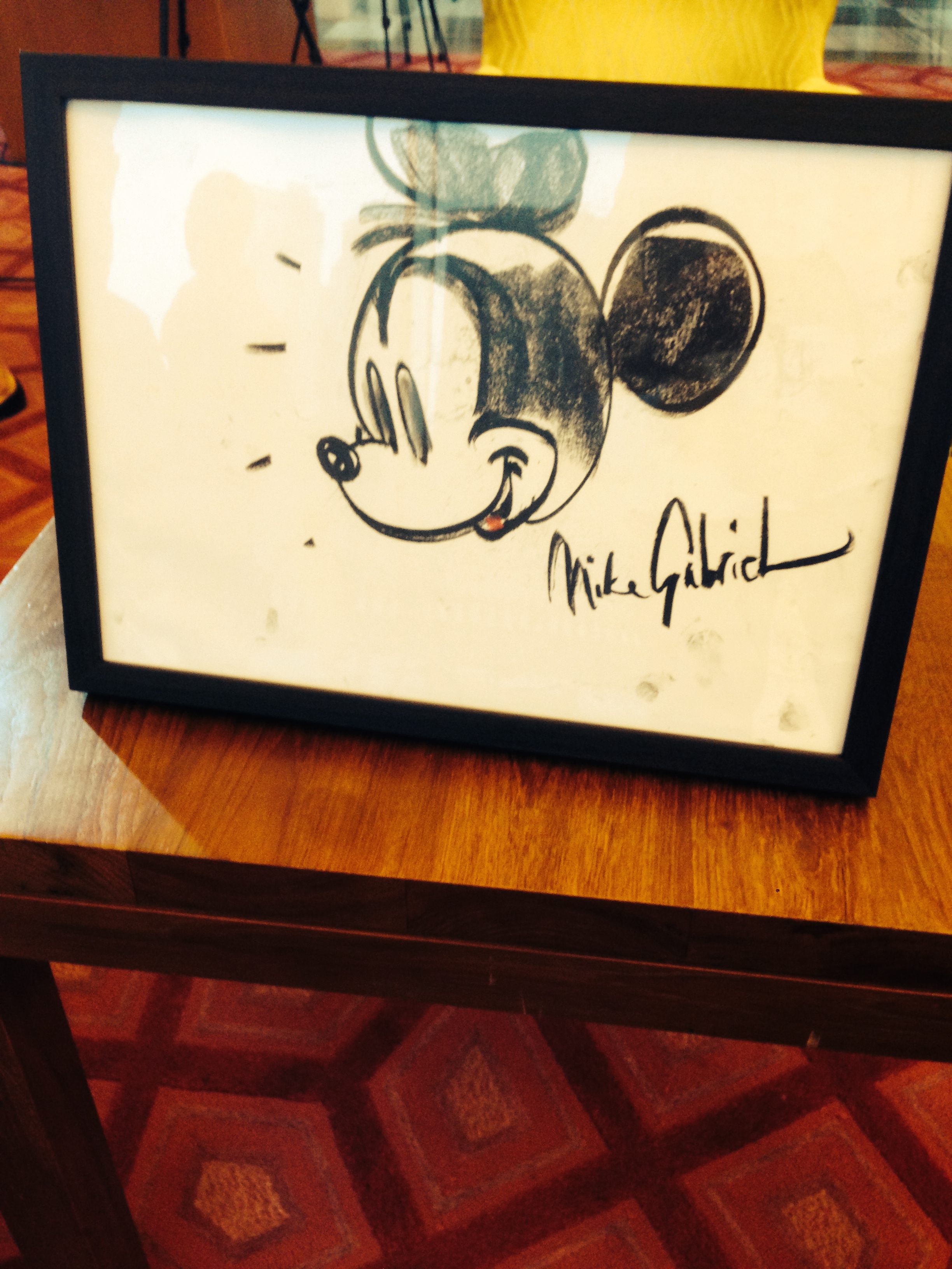 My Mickey they gave away as a prize. 