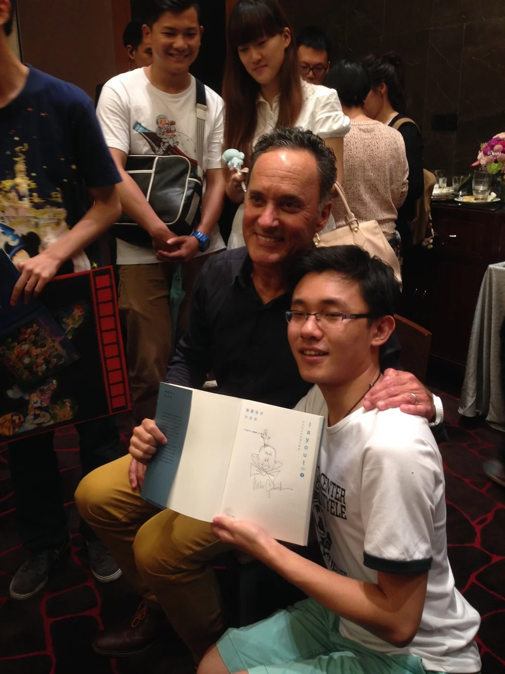 Great guy but nobody spoke English so it was all sign language and a few words here or there. 