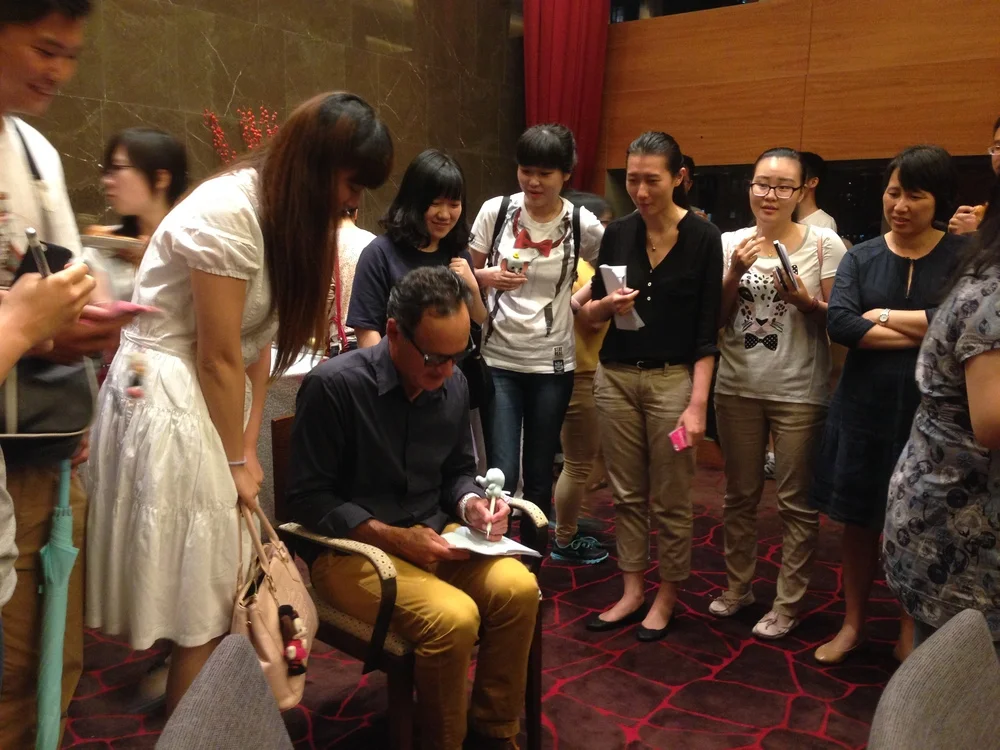 Who knew I had fans in China? I felt very humbled, and happy to have met them. Thank you, Shanghai, for making me feel so welcome and special! I will be back! 