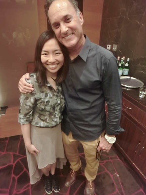 The awesome Disney exec who set the events up for the day, Bonny Zhu, loved her. 
