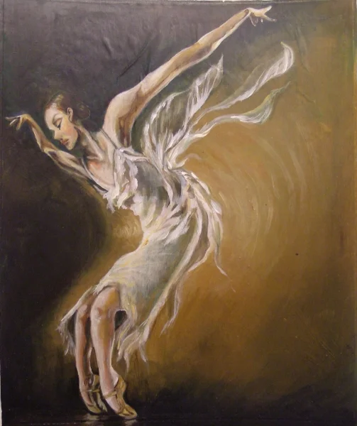 Dancer, 2005, acrylic on canvas