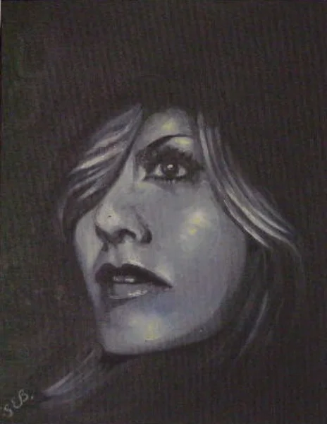 In Her Mind, 2006, oil on canvas, 13.5 x 10.5 inches