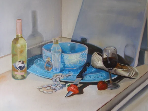 The Little Mermaid, 2007, oil on canvas, 24 x 30 inches