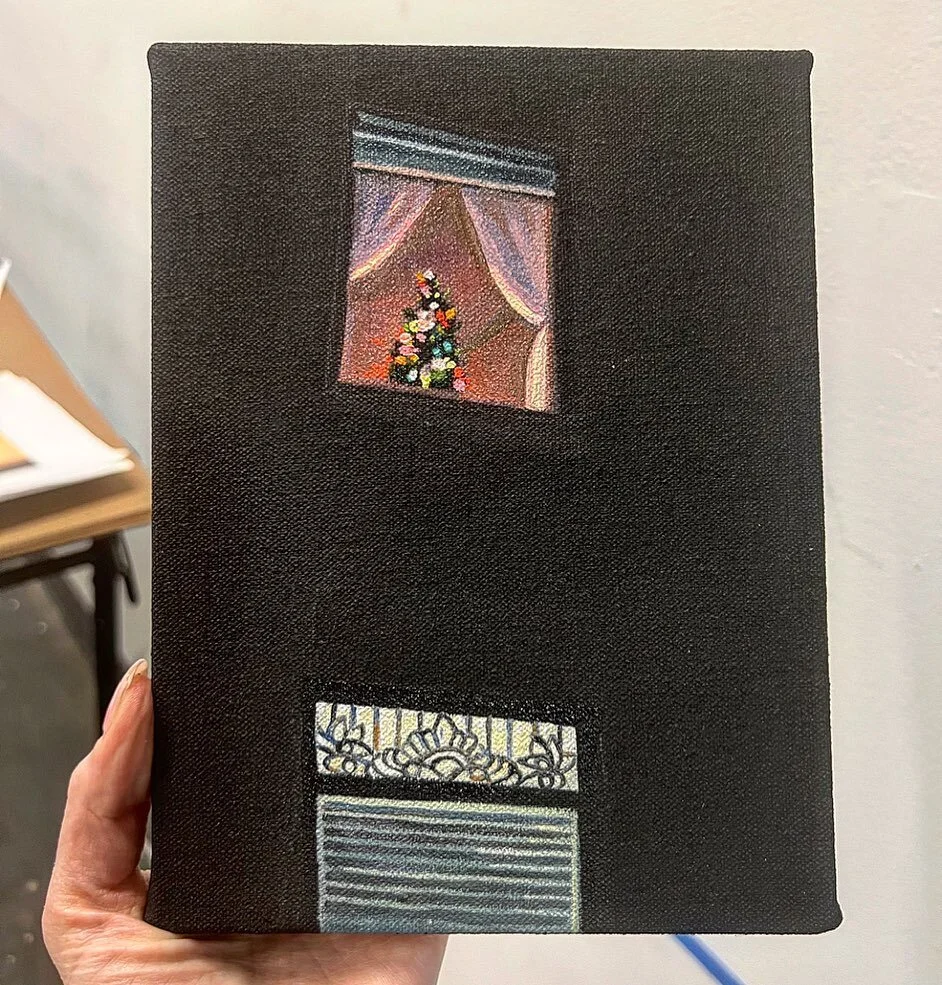 Back to my fussy little ways 🎄
12.8.2022, Chicago,IL
2023
Oil on canvas
5x7 inches

#artistoninstagram #art #artstagram #dailyart #artoftheday #painting #paintersodinstagram #paint #color #artcurator #contemporaryartist #contemporarypainting #artcol