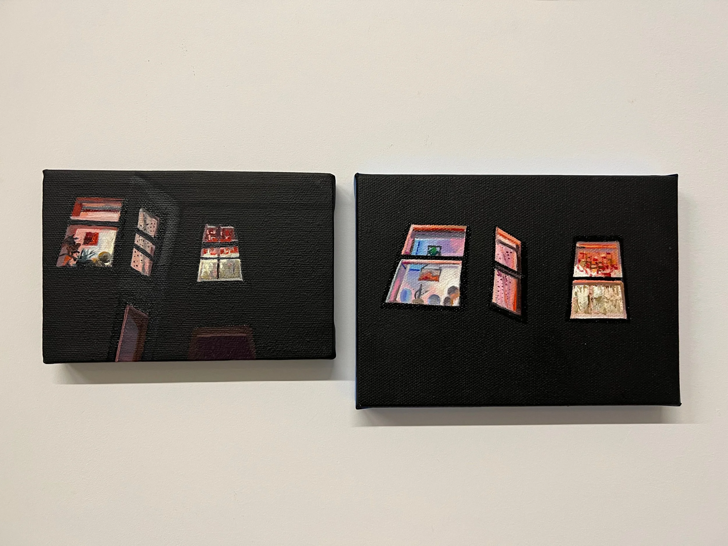 Margaret's Windows, 2022, oil on canvas 4 x6 inches ad 5 x 7 inches.jpg