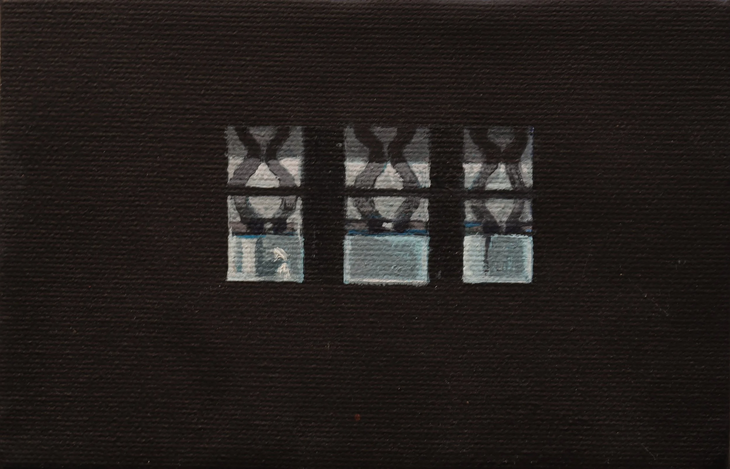 08.02.2022, 2022, oil on canvas, 4 x 6 inches