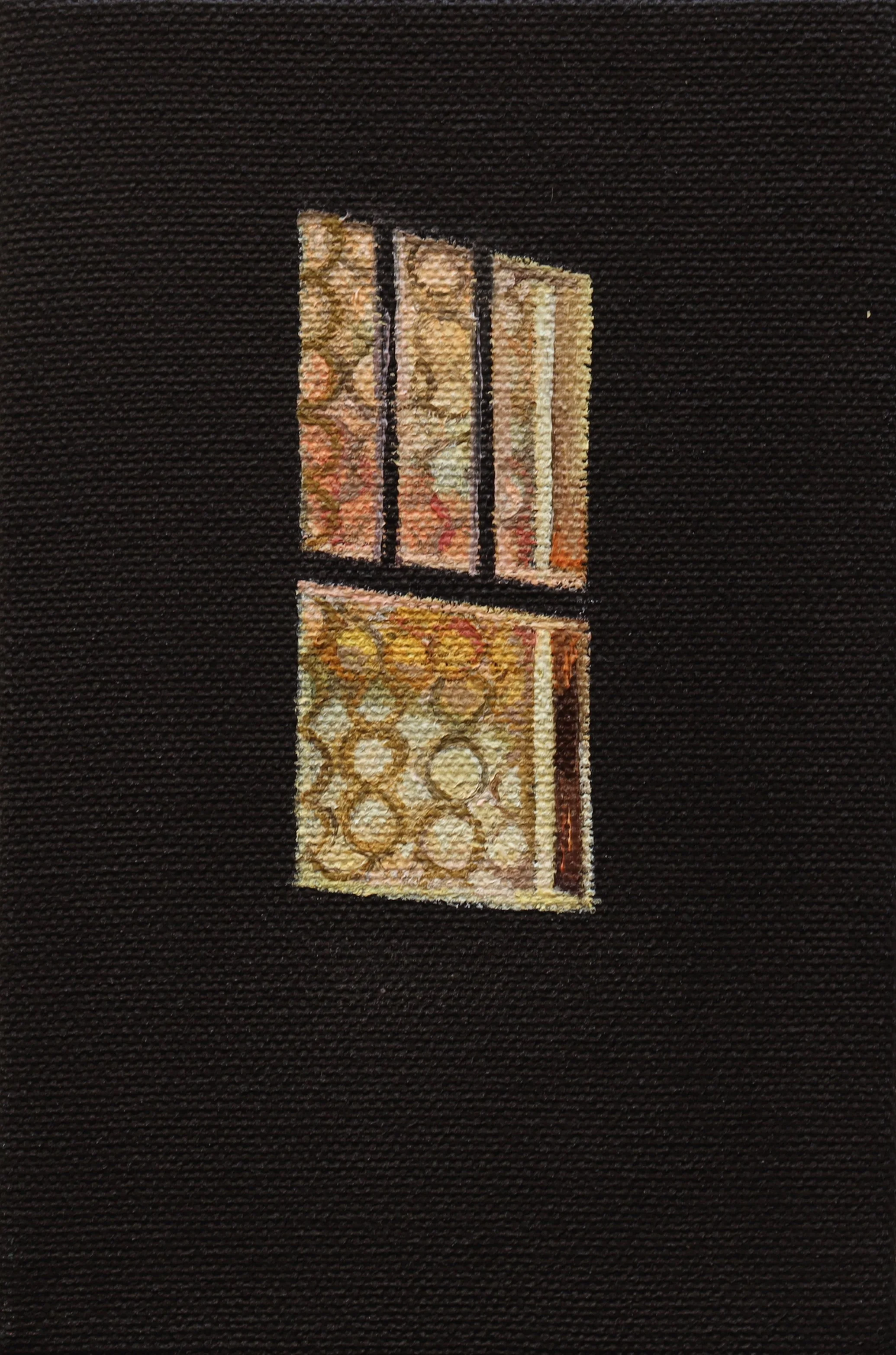10.17.2022, 3639 7:26 PM, 2023, oil on canvas, 4 x 6 inches
