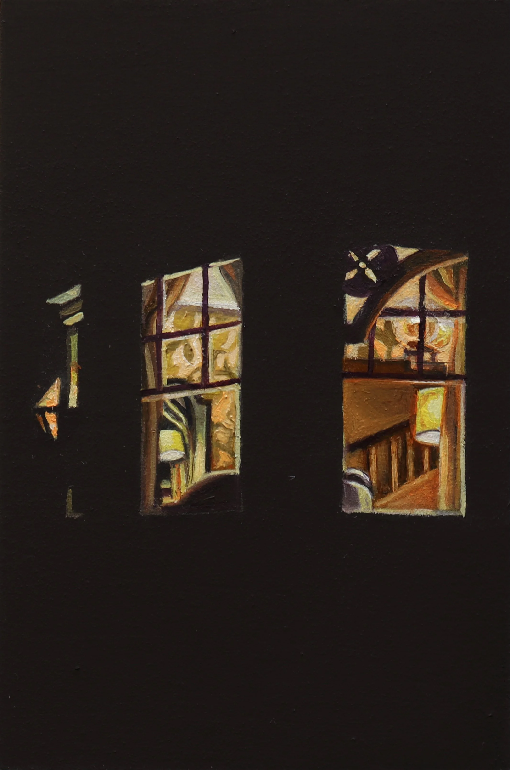 05.02.2025, Ocean Grove, 2025, oil on wood panel, 4 x 6 inches