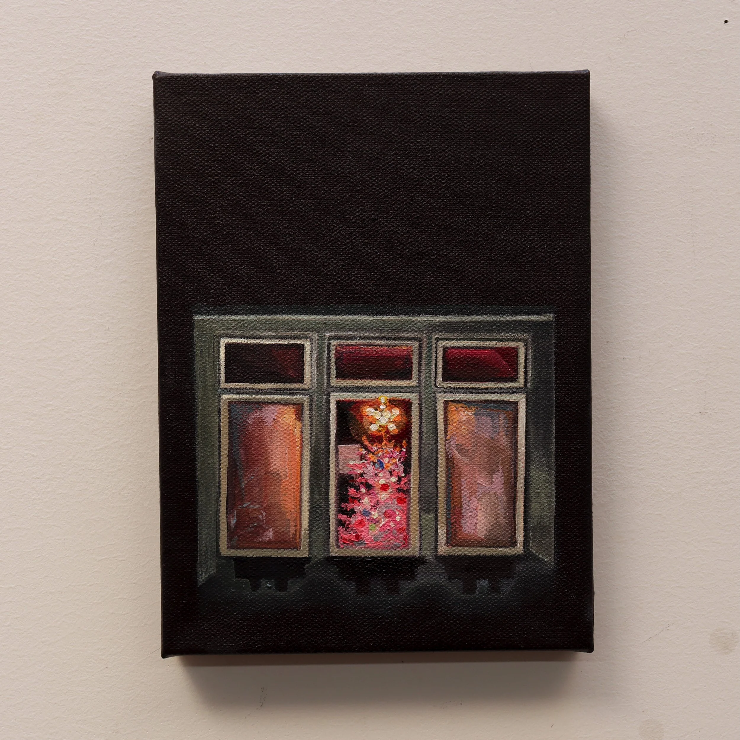 12.16.2022, Grace Street, 2024, oil on canvas, 5 x 7 inches_ Detail 01.jpeg