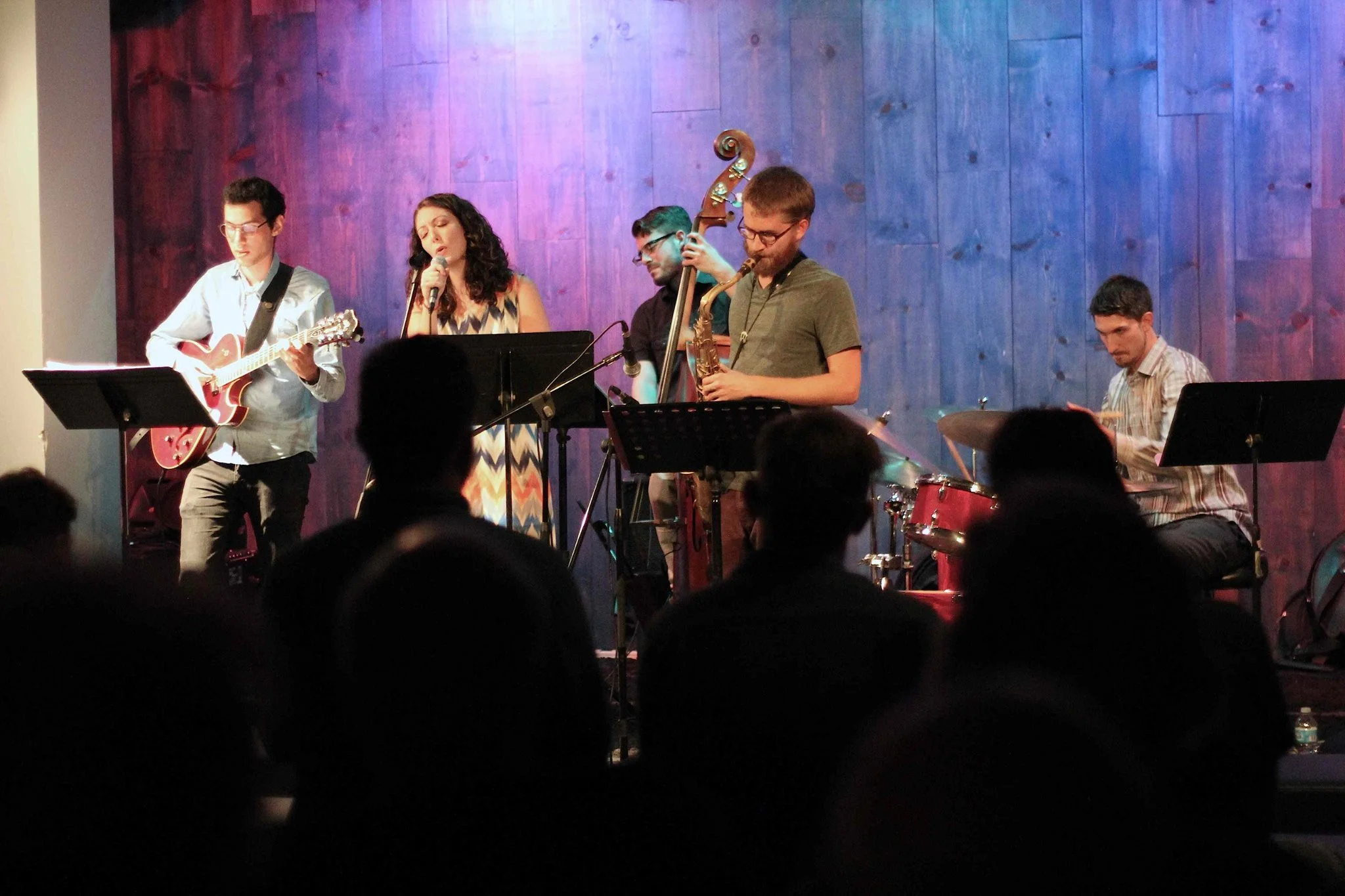 Trevor Anderies Quintet live at the Blue Whale