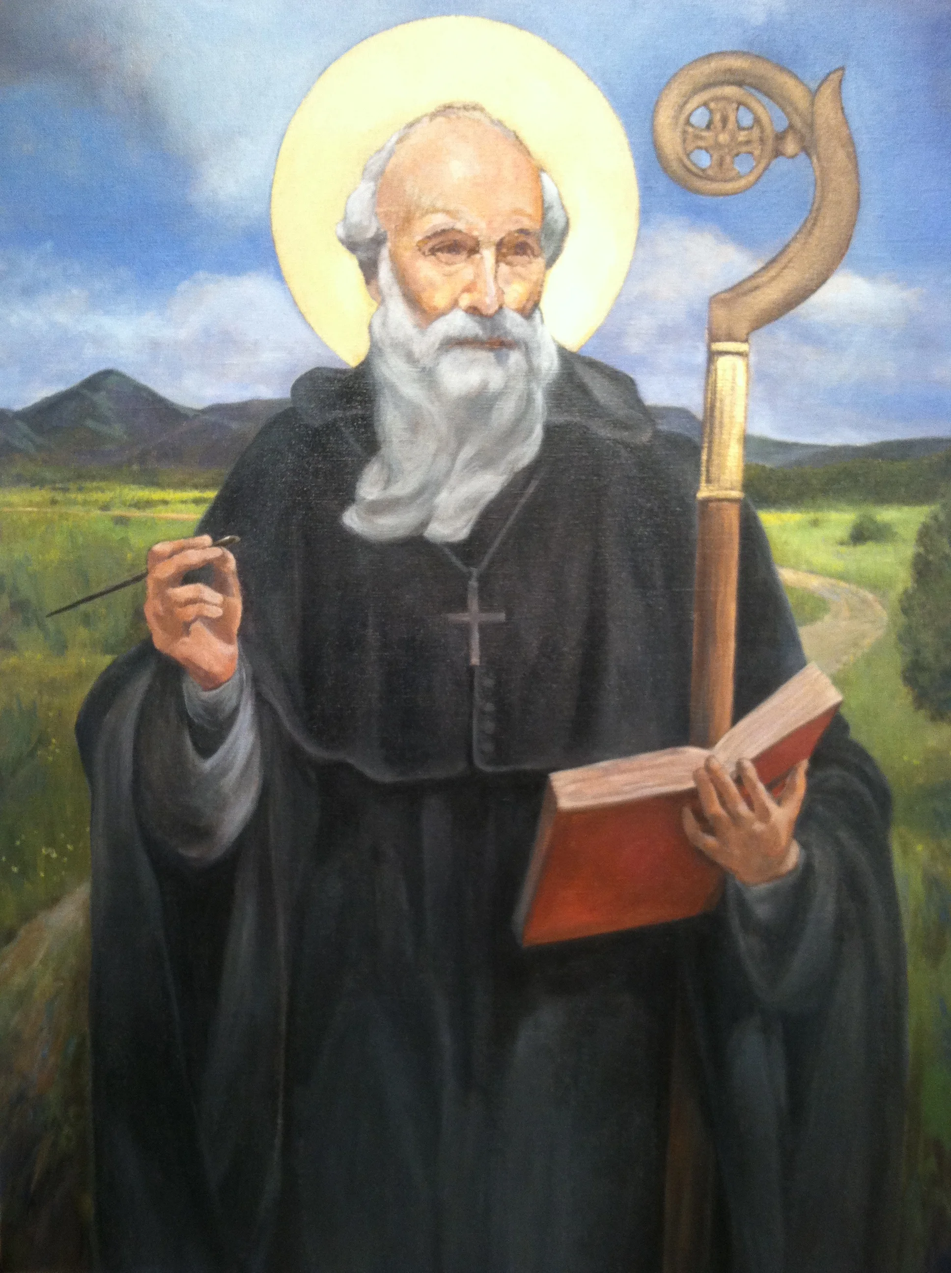 St. Benedict Mission Painting.JPG