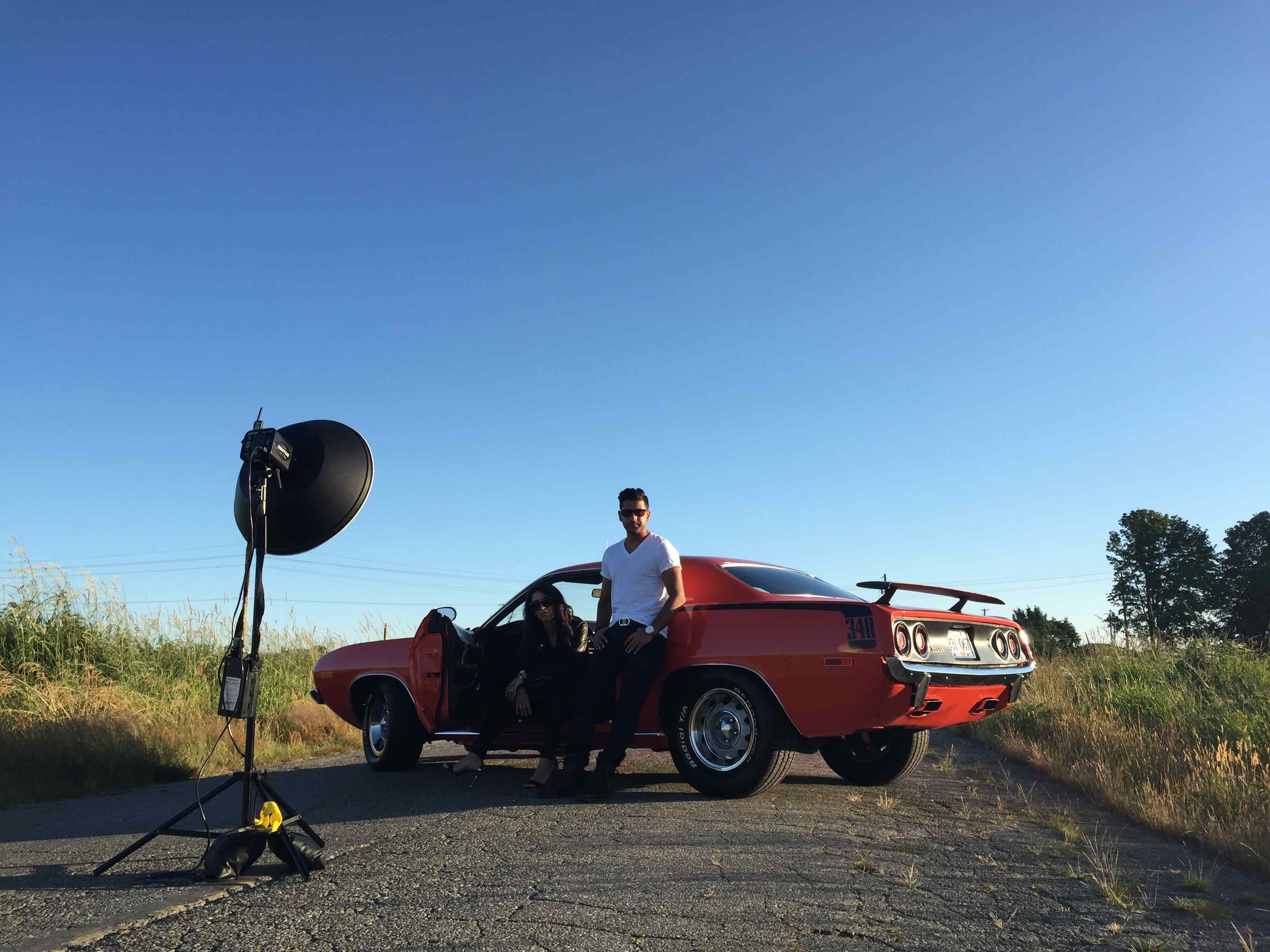 BEHIND THE SCENES
