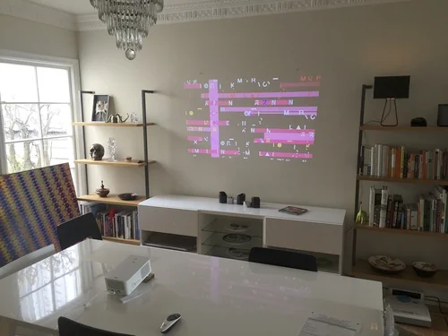  PF1500 dining room brightness test 