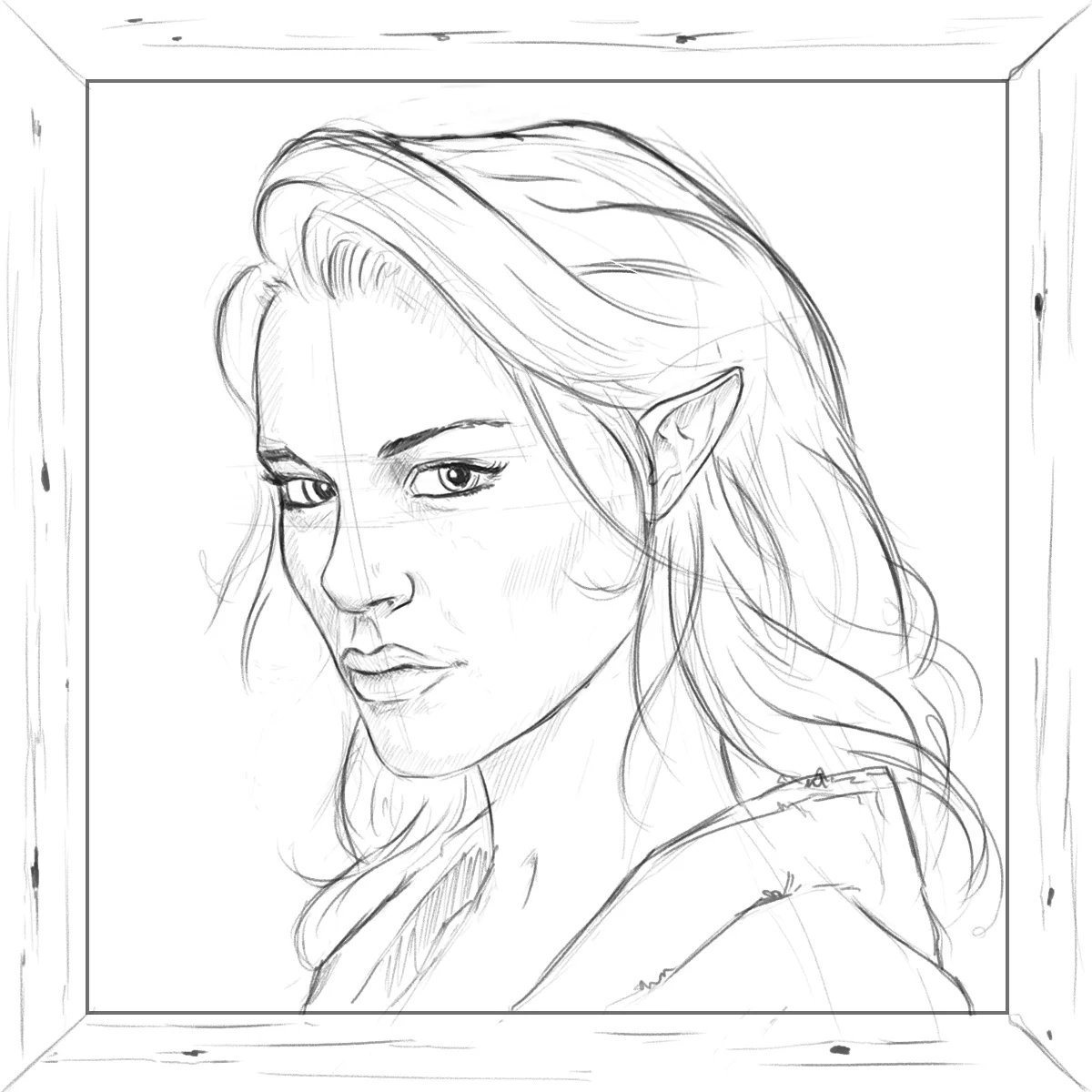 Synadra - Half-elf Wizard