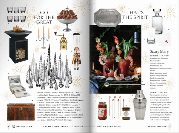 Weston Table Holiday Catalog 2022