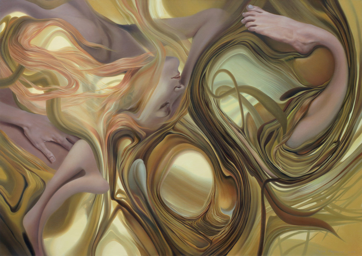 Milan Hrnjazović | Postcard from the Mediterranean | oil on canvas | 100x140 cm 