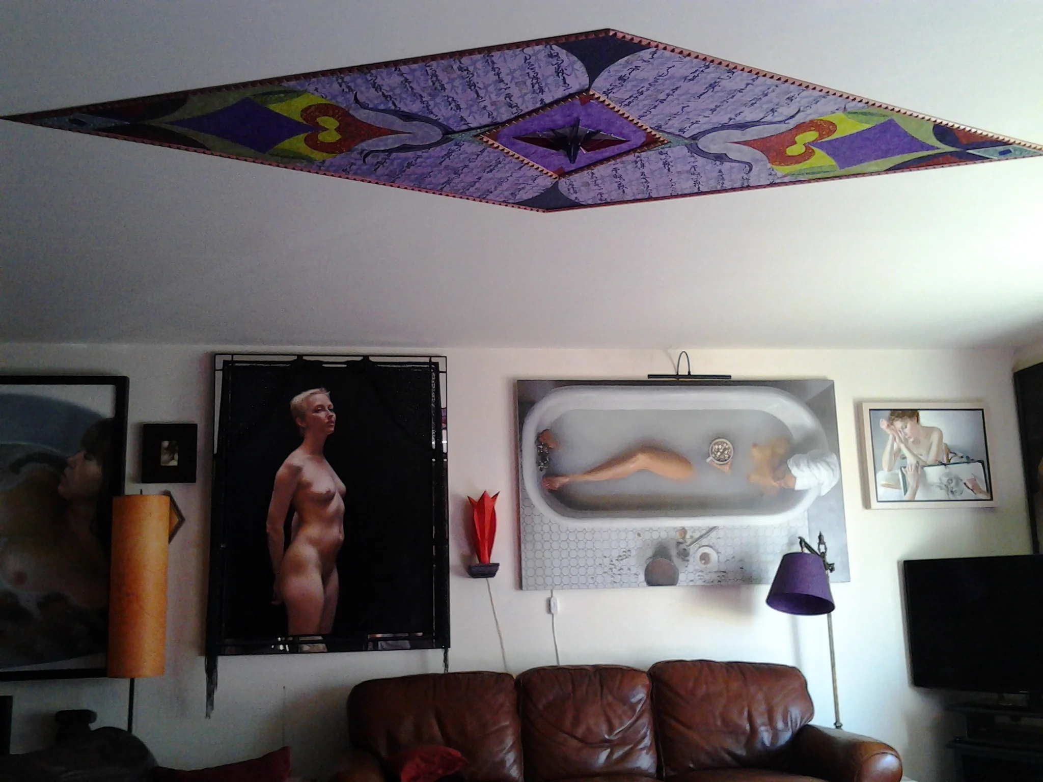 Paintings by Lee Price and others.