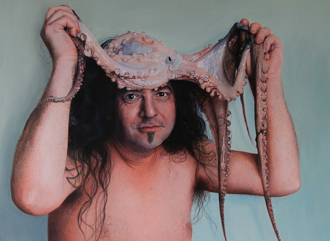 Octoman/Michel | oil on canvas | 43.4”×59.1”×1.8”