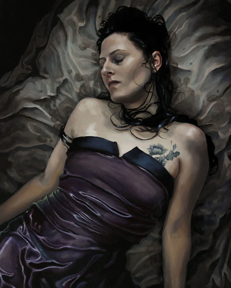 Ophelia | oil on panel | 30” × 24” | 2017