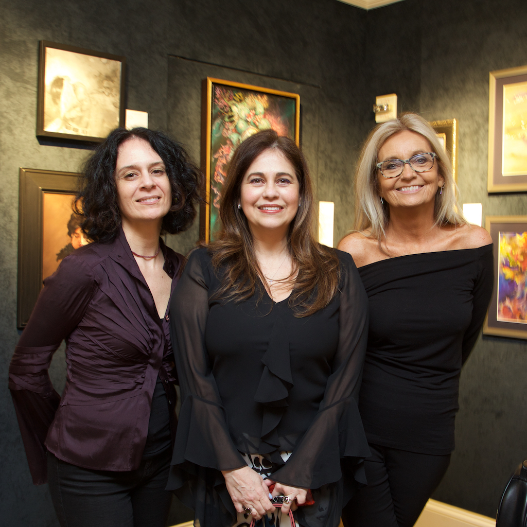Valentine Aprile, Victoria Herrera, and Barbara Hack.