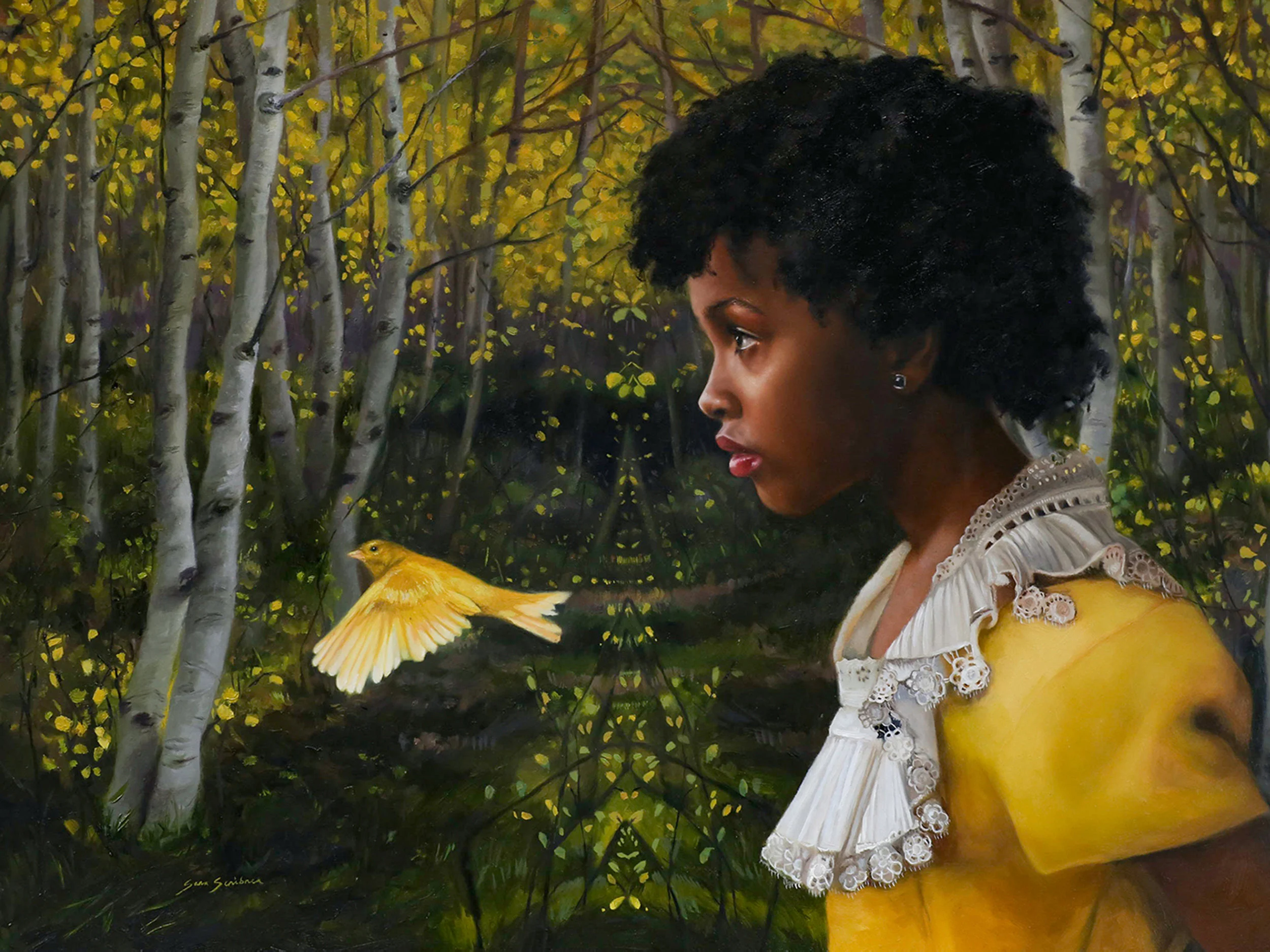 Spirit Guide | oil on aluminum | 16" × 12" | 2019