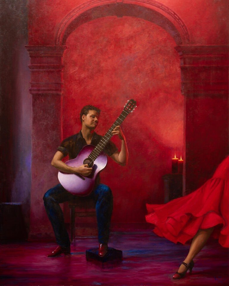 Michael Van Zeyl
Flamenco Man, 2024
Oil on panel
48 &times; 36 in | 121.9 &times; 91.4 cm
@33contemporary @michael_vanzeyl