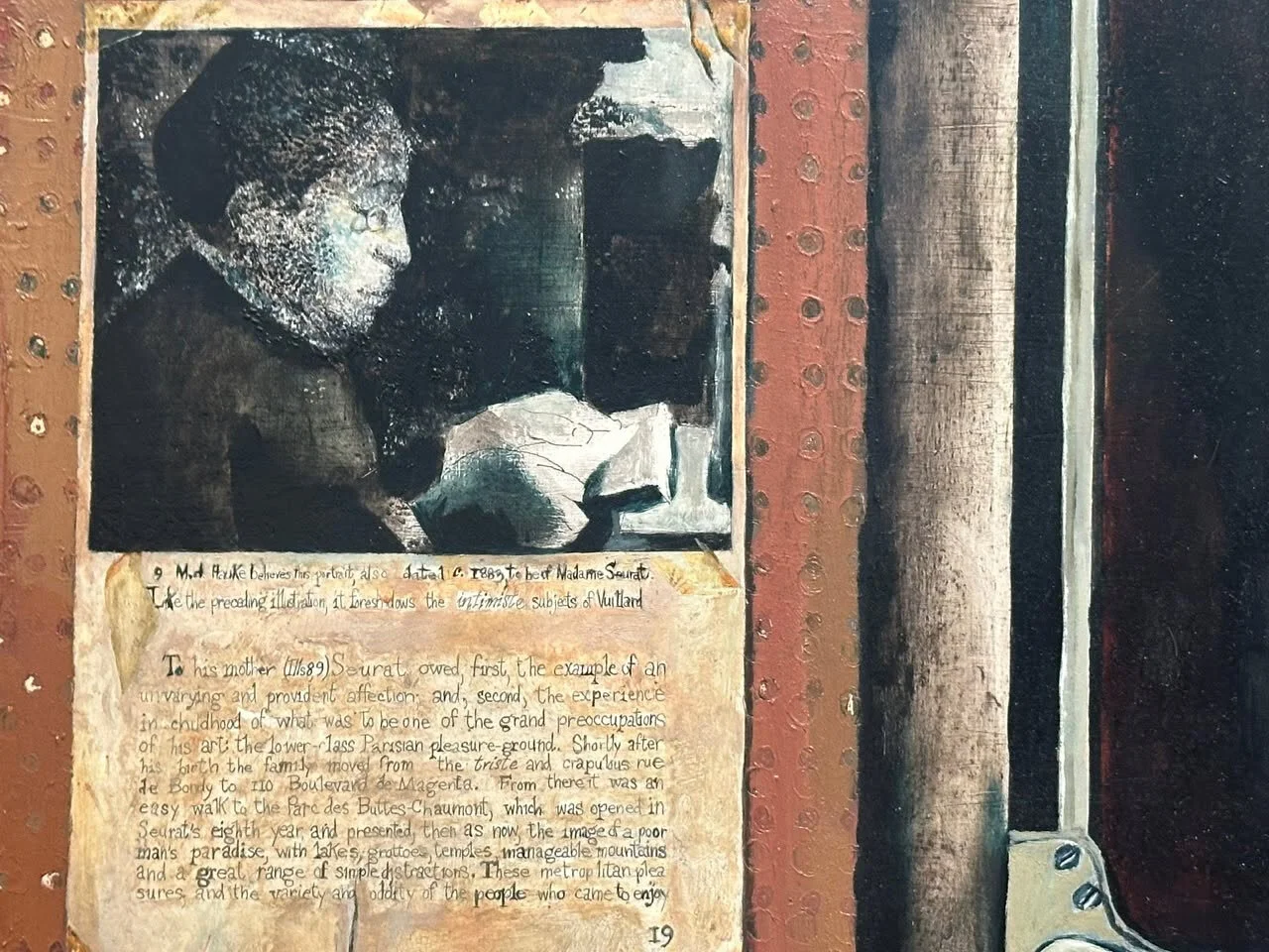  Simon Dinnerstein, The Fulbright Triptych, detail