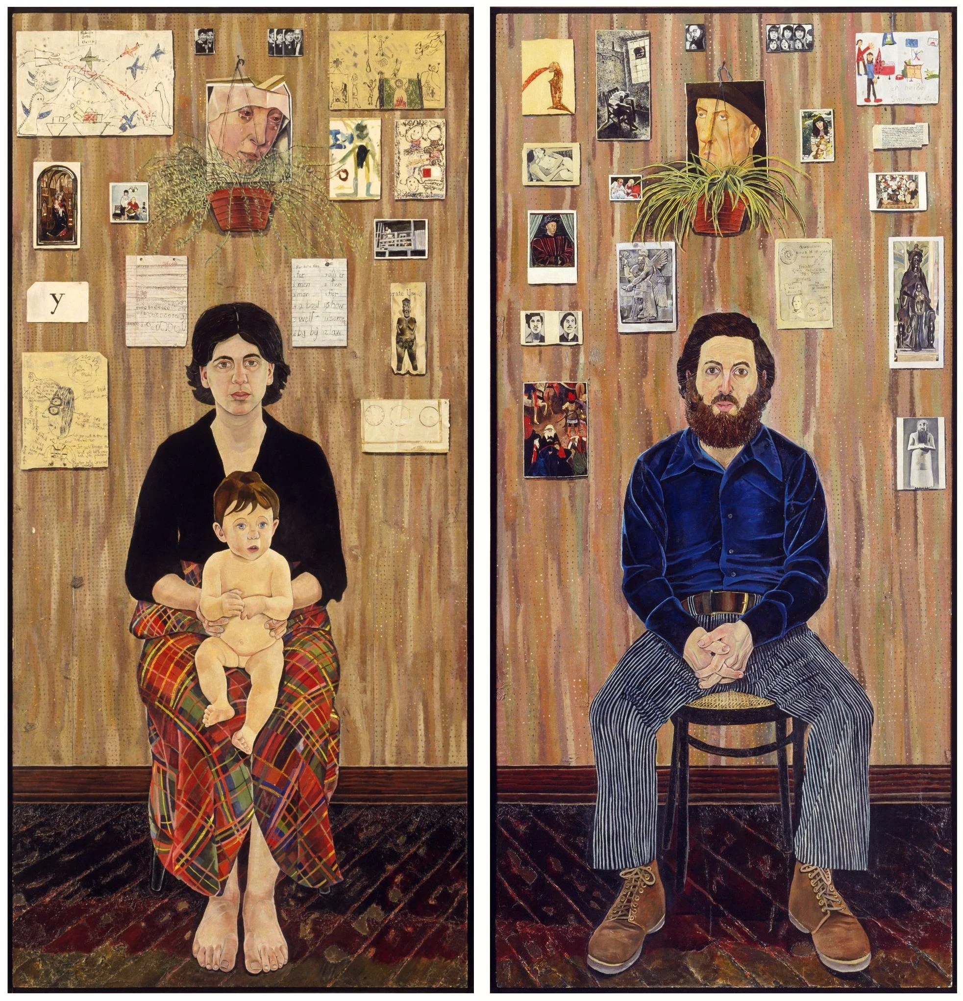  Simon Dinnerstein, The Fulbright Triptych, detail
