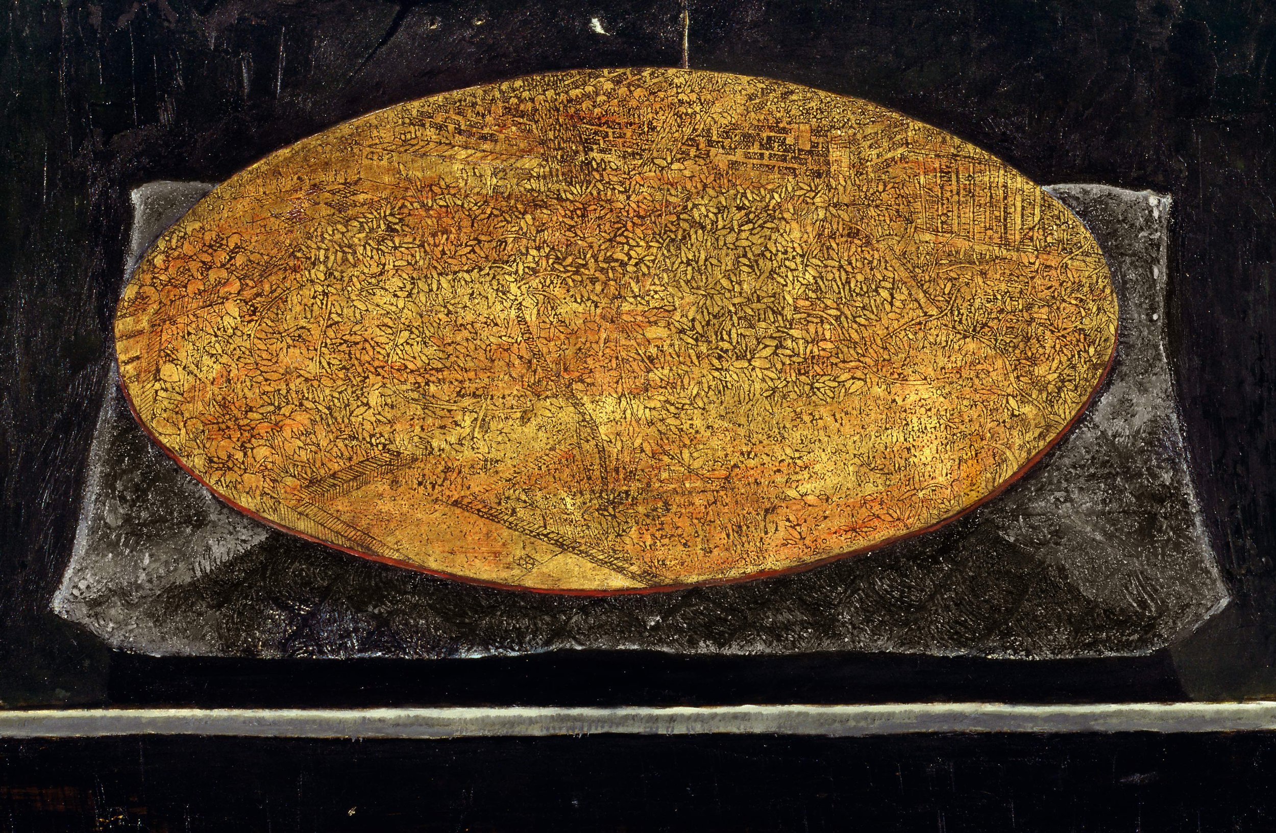  Simon Dinnerstein, The Fulbright Triptych, detail