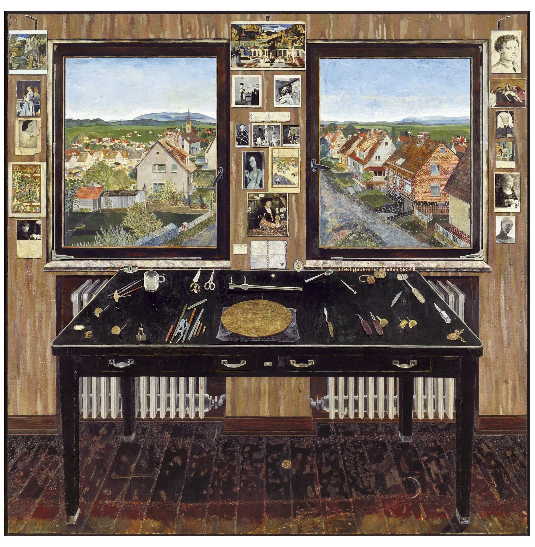  Simon Dinnerstein, The Fulbright Triptych, detail