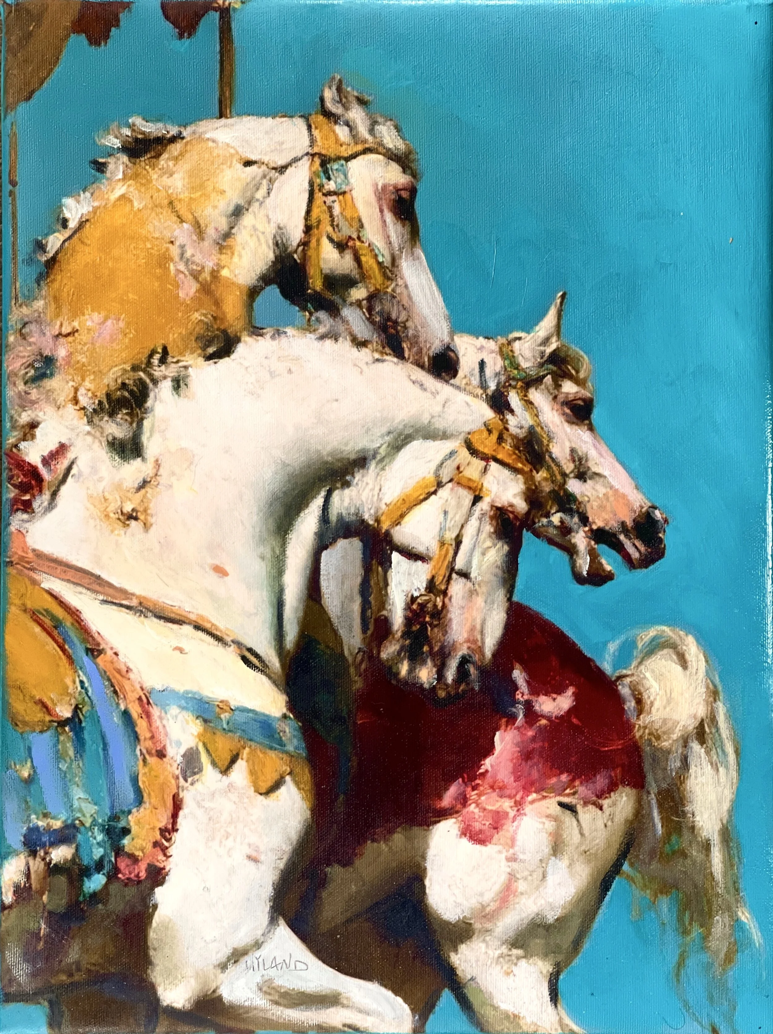 John Hyland | I Take to the Open Road, 2026 | Oil on canvas