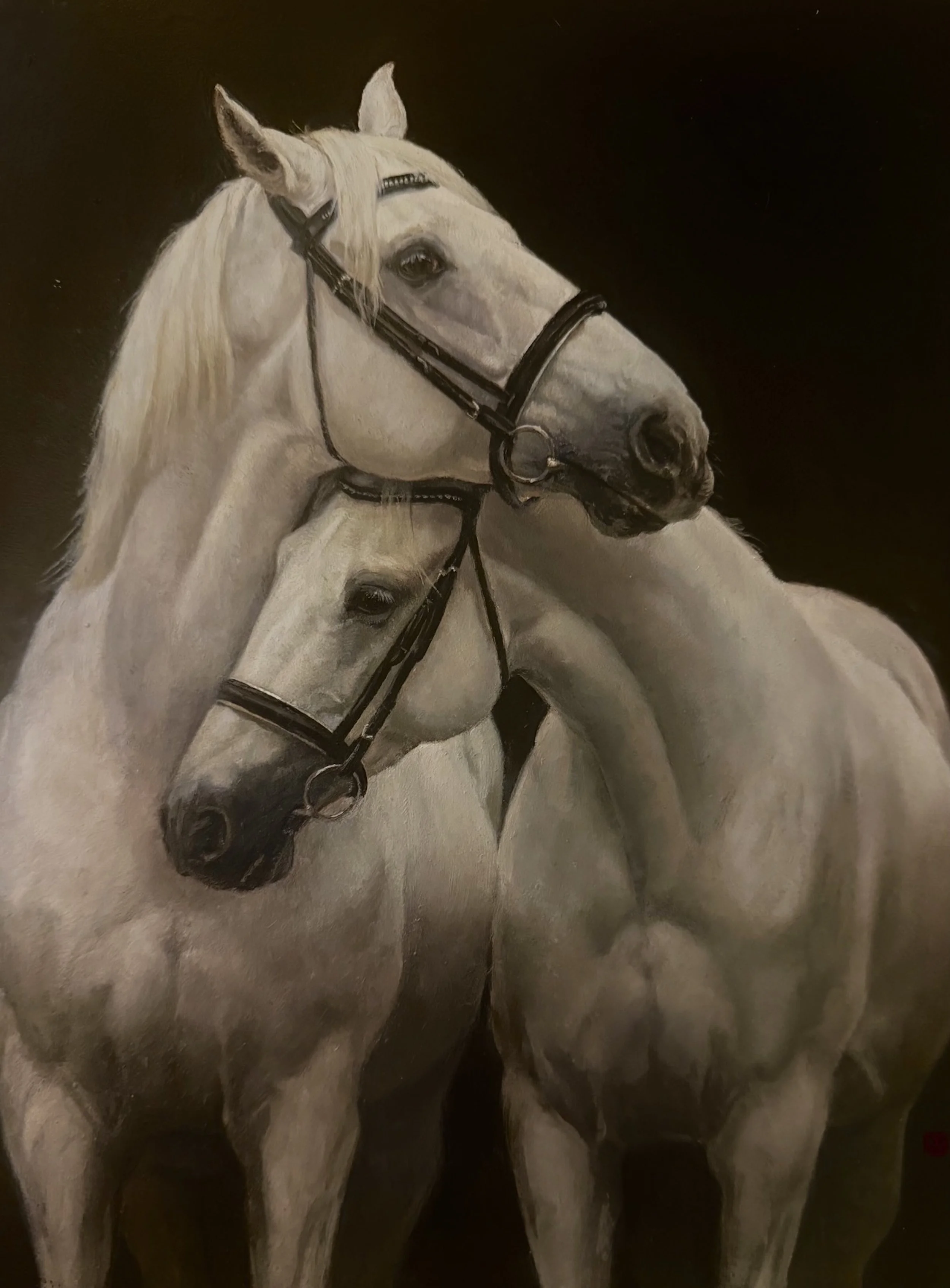 Valarie Wolf | Bond, 2026 | Oil on panel