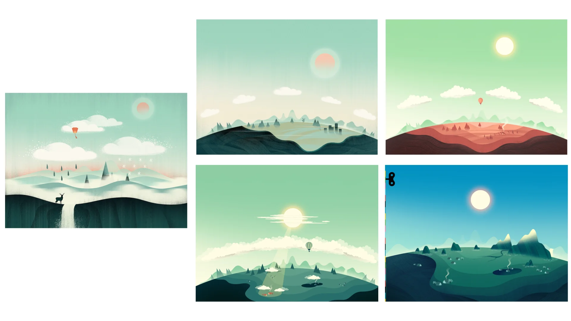 The main scene.