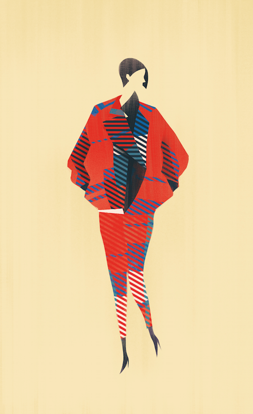 Issey Miyake Fashion Illustration