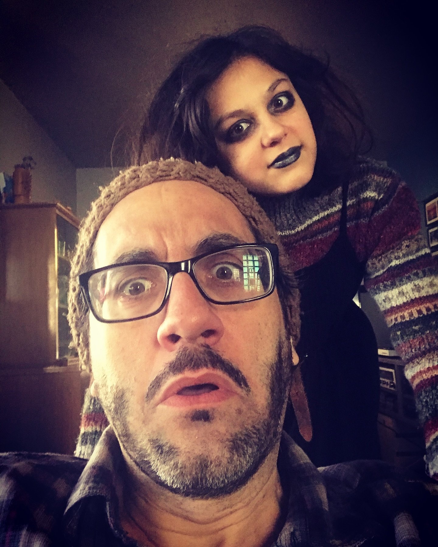 Happy Halloween! Be safe, be scary, get all the candy you can carry. Oh and do not t.p. my house. 🧻🎃🍫