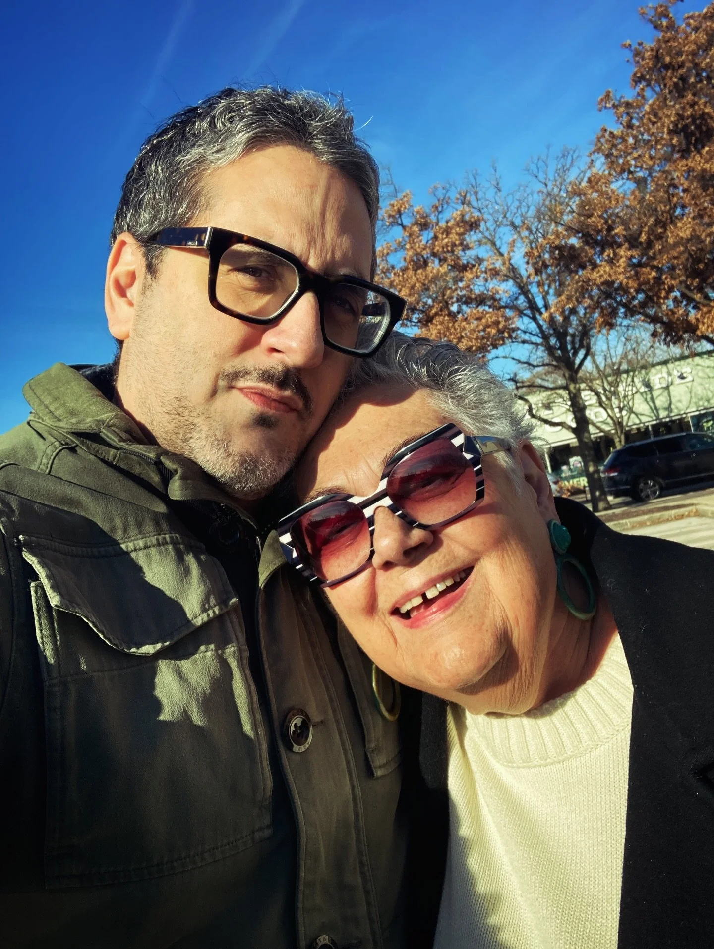 I&rsquo;m out getting a last minute gift for my Mom and out of nowhere she pulls right in to the parking lot I&rsquo;m leaving. At this point I&rsquo;m certain she has a tracking device on me. Oh well it&rsquo;s nice to know someone cares. Love your 