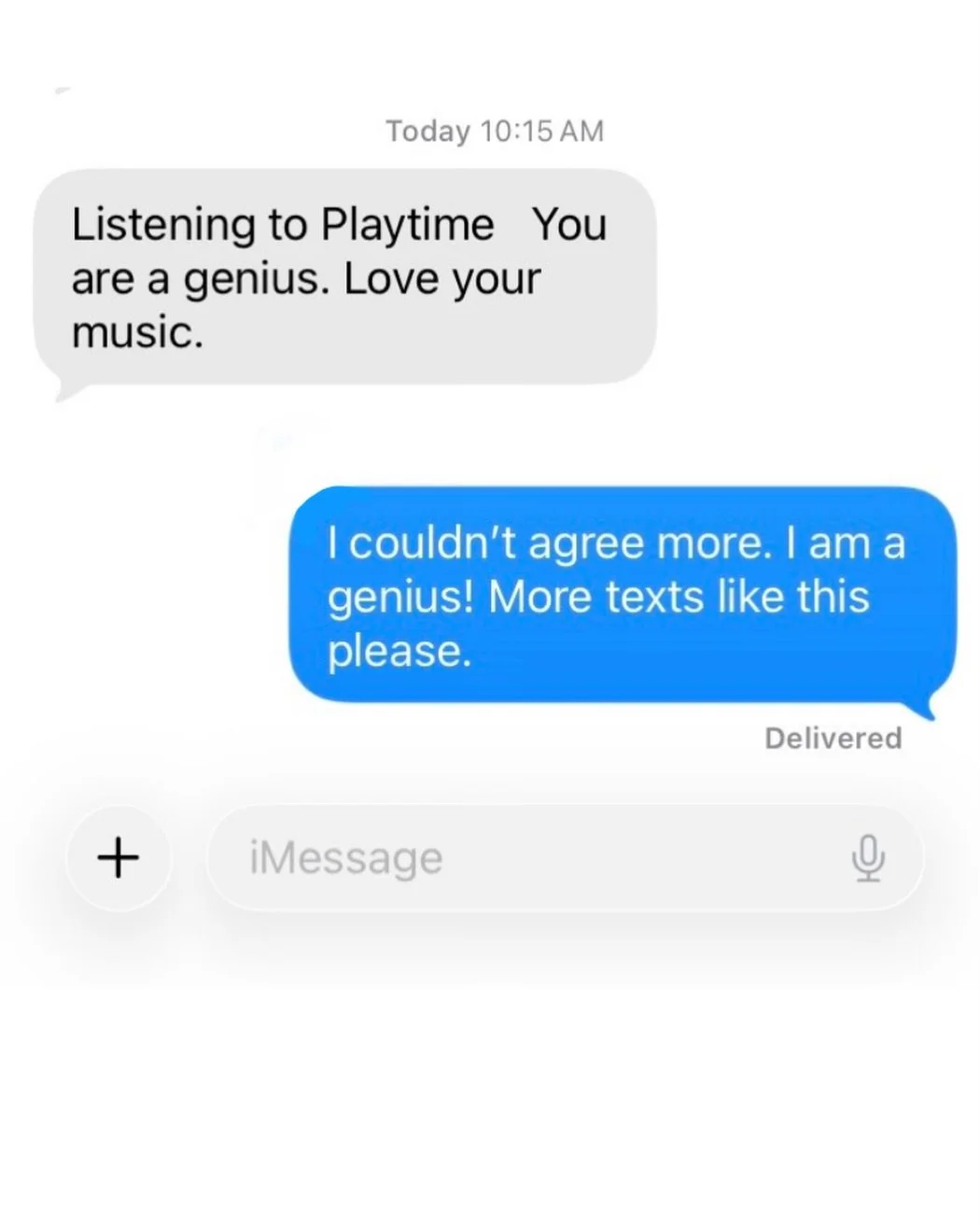 Just wanted to share this beautiful text exchange between a son (me) and his Mother (my Mom) from yesterday. On a serious note, as you can see, my Mom is the sweetest. #mom