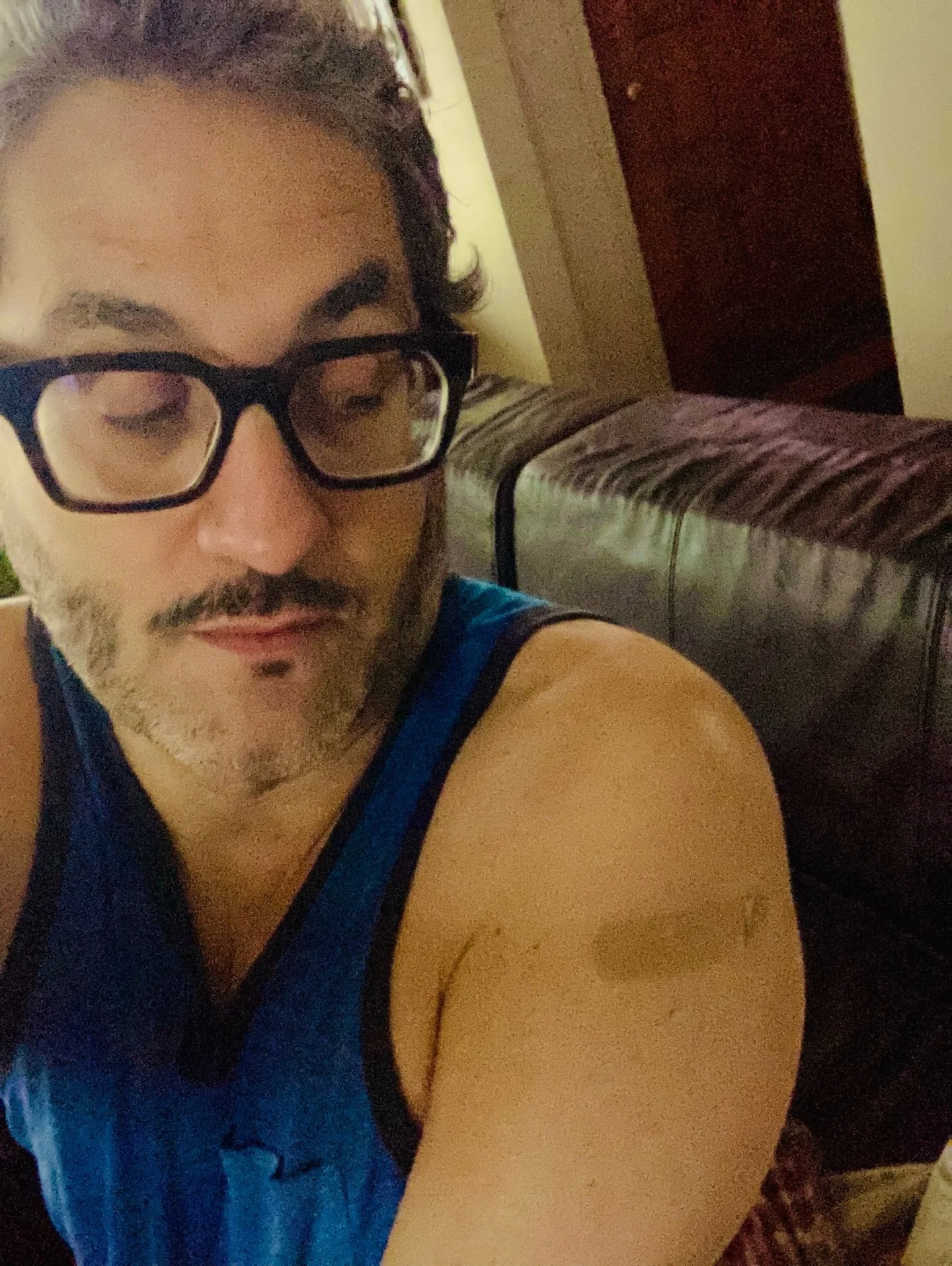 As of today I have shingle venom coursing through my left shoulder so now I have x-Ray vision and a slightly sore shoulder. I think I can climb shingles too but I haven&rsquo;t tried yet. #idontwantshingles #chickenpox