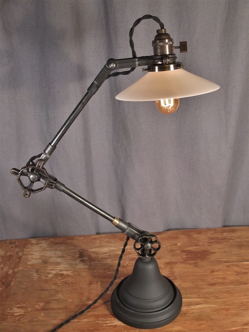 Vintage Industrial Table Lamp Dw, Vintage Industrial Lamp