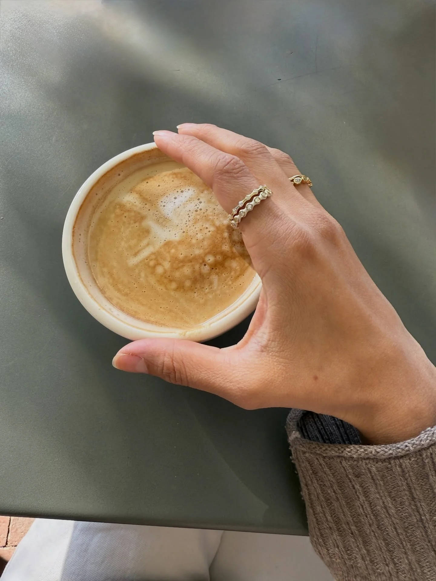 From morning coffee in DC to late night cocktails in Chicago. My @mejuri Charlotte stackers are perfect for every occasion. 

____
#mejuripartner #mymejuri, mejuri charlotte stackers, mejuri rings