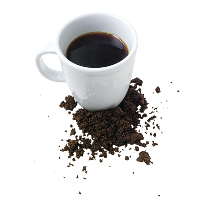 Coffee grounds are great for face or body exfoliation . Caffeine helps circulation in skin.