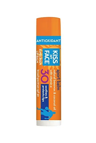 Lip balm containing spf