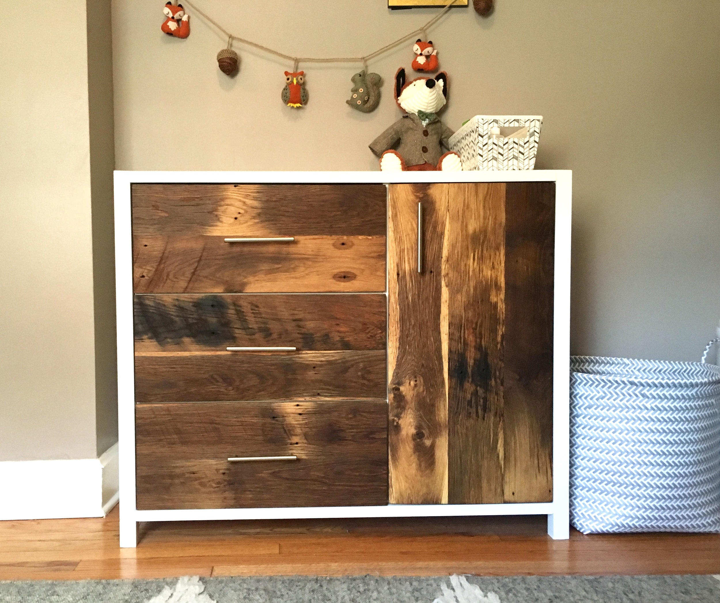 Reclaimed Wood Nursery Dresser