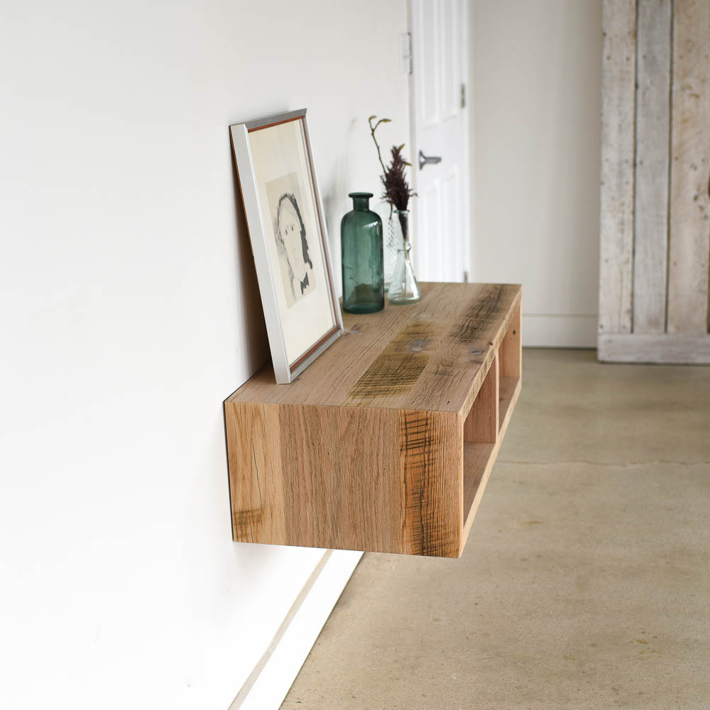 wallpapers Reclaimed Wood Floating Tv Stand reclaimed floating media shelf what we make