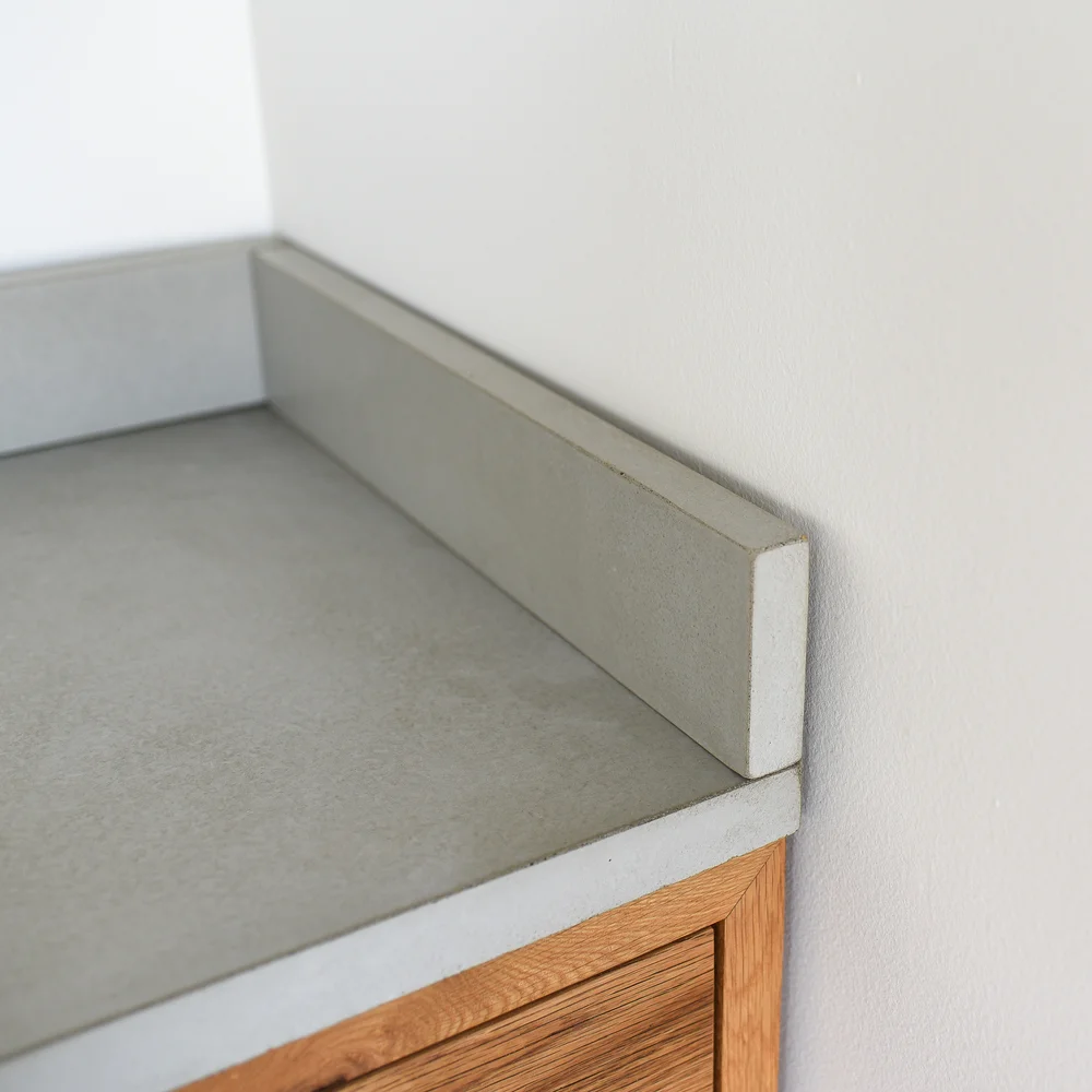 Concrete Vanity Backsplash Or Sidesplash What We Make Concrete Vanity Backsplash Or Sidesplash What We Make