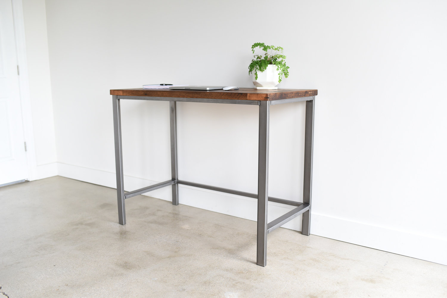 Reclaimed Wood Standing Desk What We Make Reclaimed Wood Standing Desk What We Make