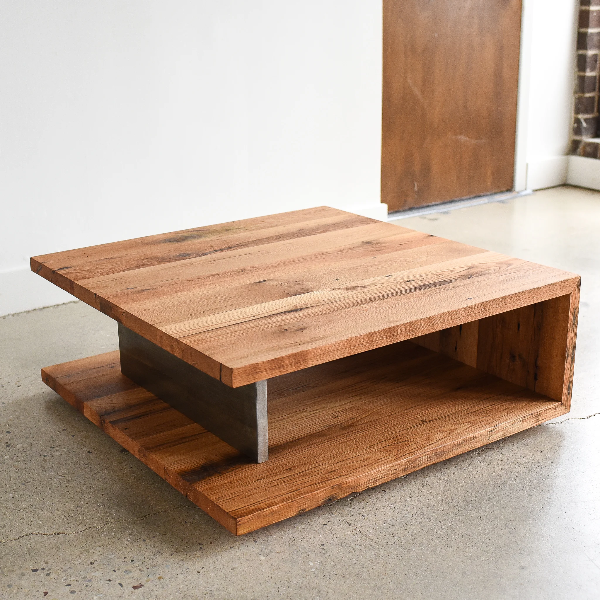 Modern Open Square Coffee Table