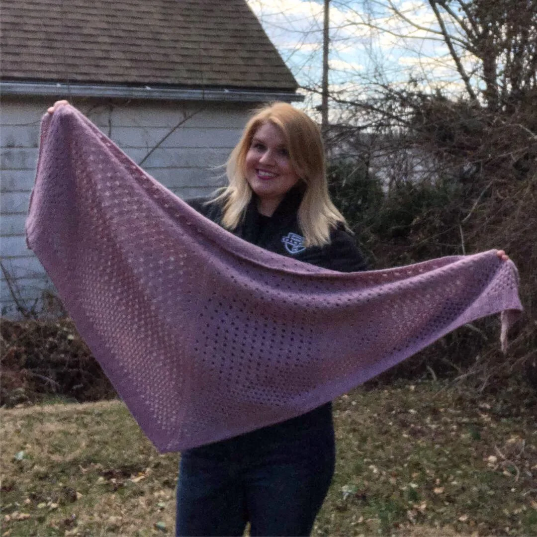 Finished: Campside Shawl